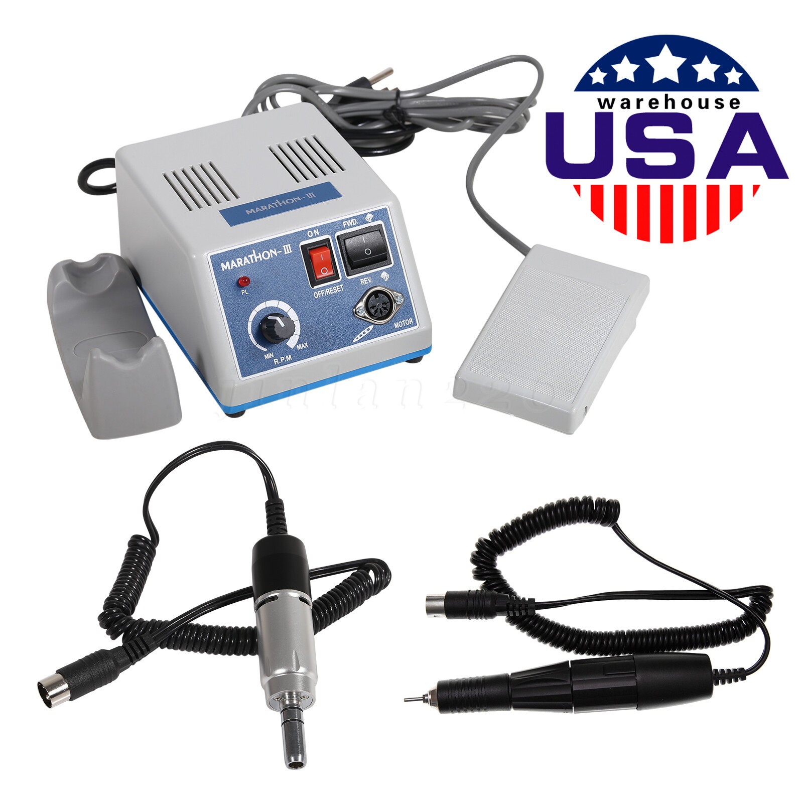 Dental Lab Marathon Electric Micromotor Polishing + 35K rpm Motor Handpiece m N3