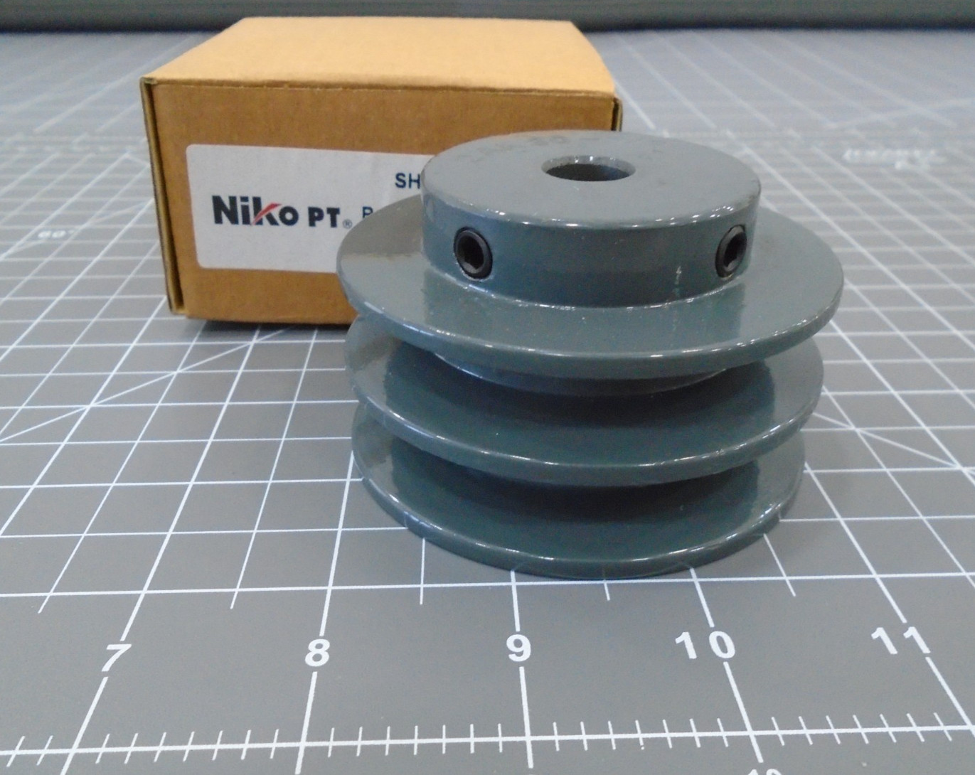 NEW Niko 2AK30X1/2 2 Groove V Belt Pulley 3.05″ OD 1/2 Inch Shaft Bore