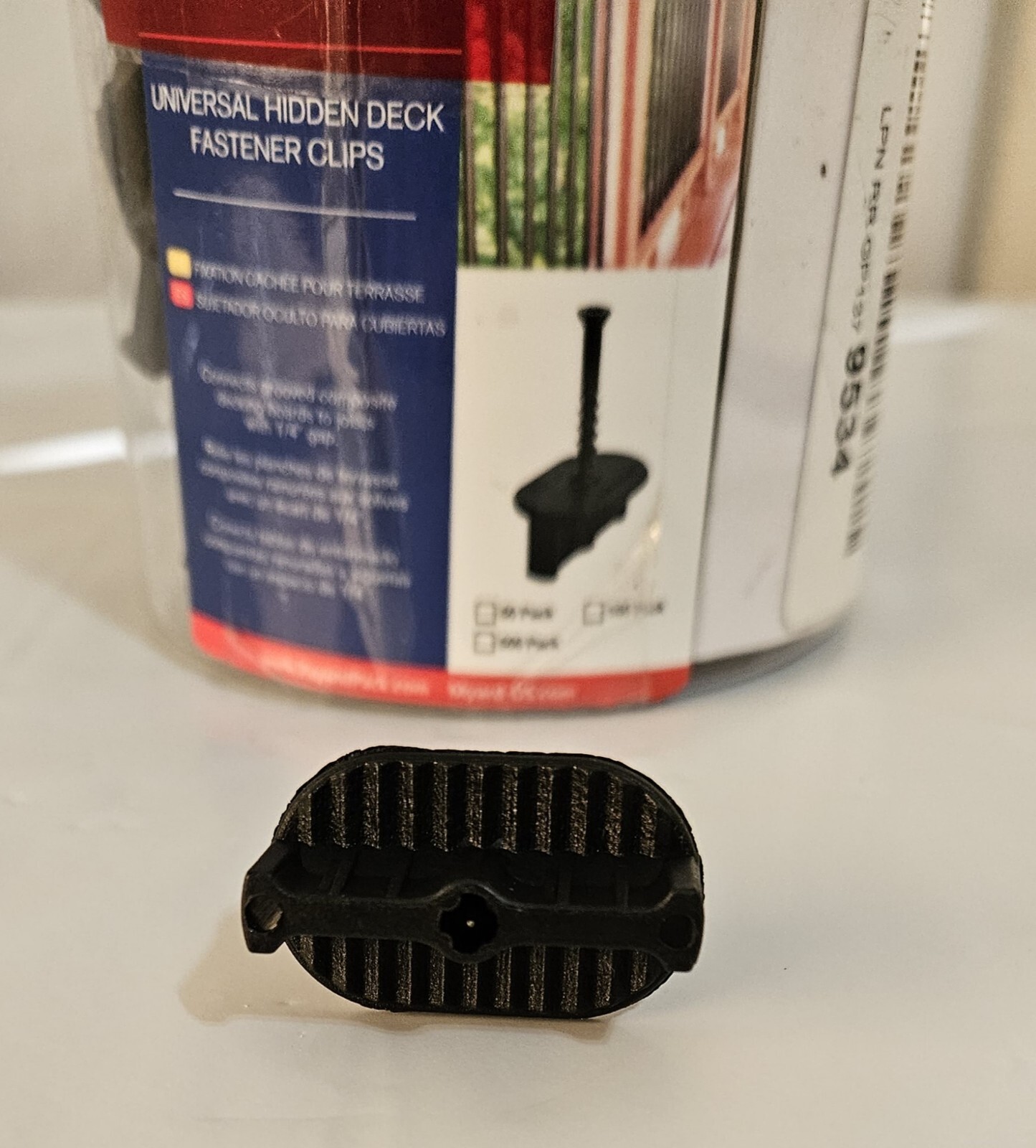 Myard Universal Hidden Deck Fastener Clips for Grooved Edges 50 ct