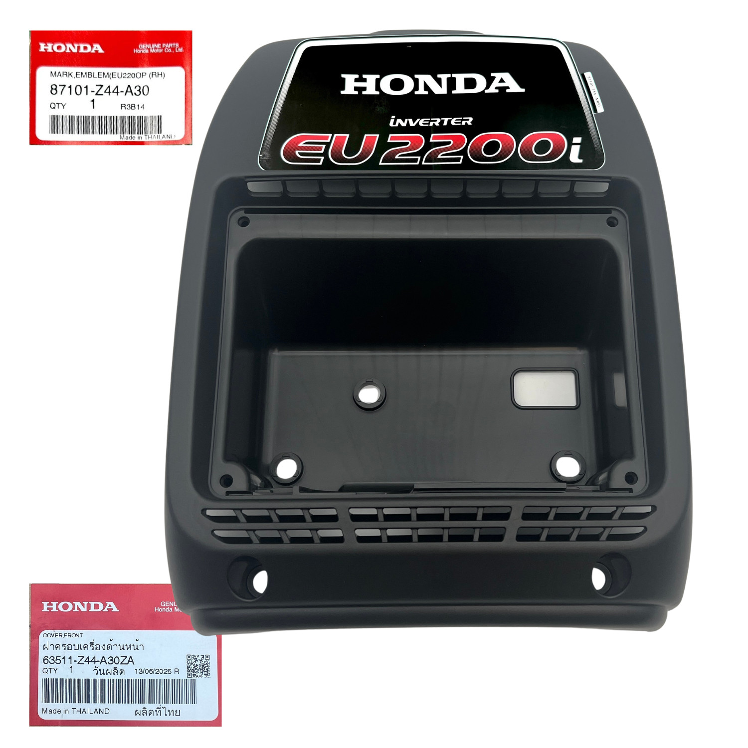 OEM HONDA 63511-Z44-A30ZA Generator Front Cover EU2200IT Emblem 87101-Z44-A30