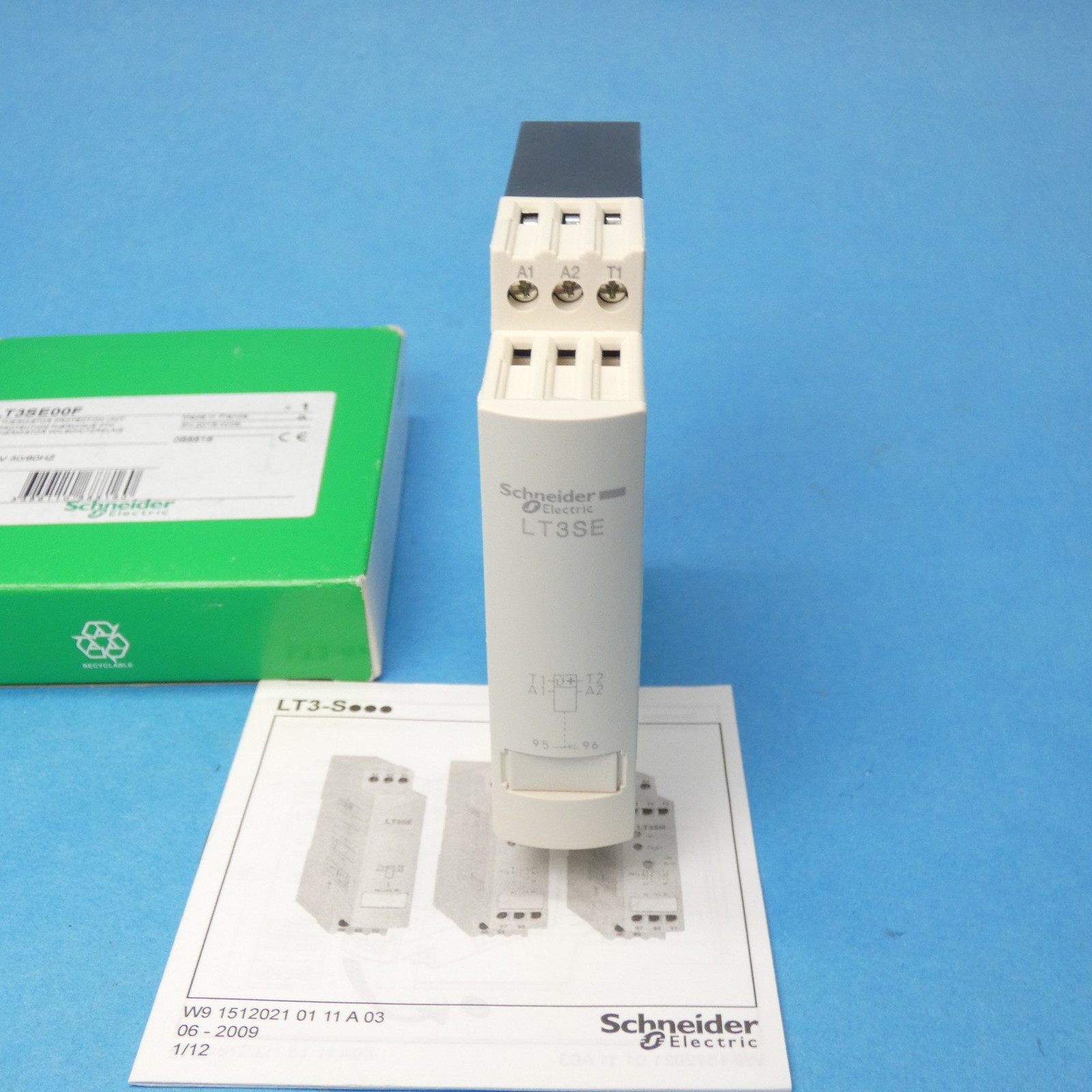 Schneider Electric LT3SE00F PTC Probe Thermistor Protection Unit 115VAC 1 NC