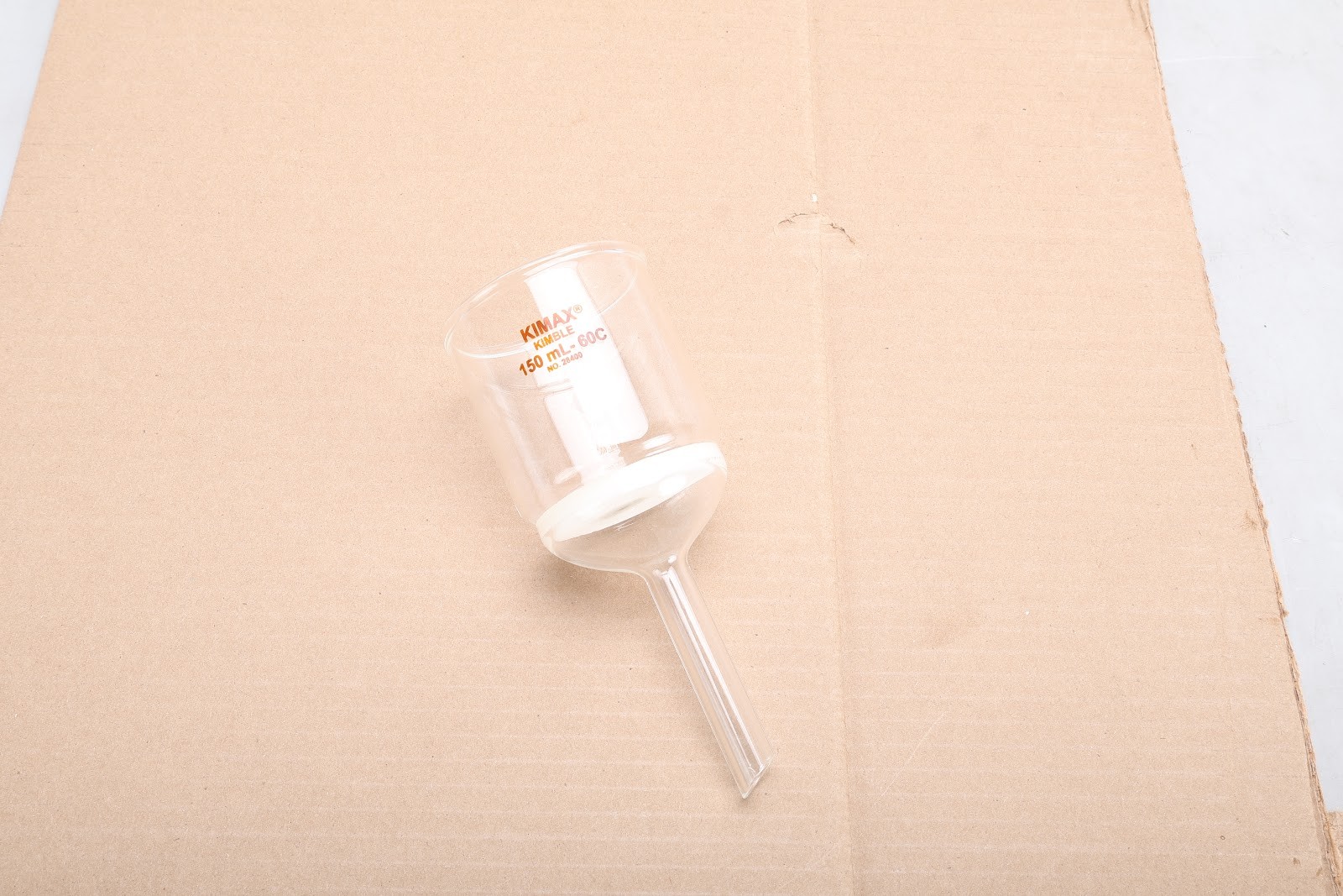 Kimble Kimax DWK-28400-1501 150mL Buchner Funnel 60C Course Fritted Disc