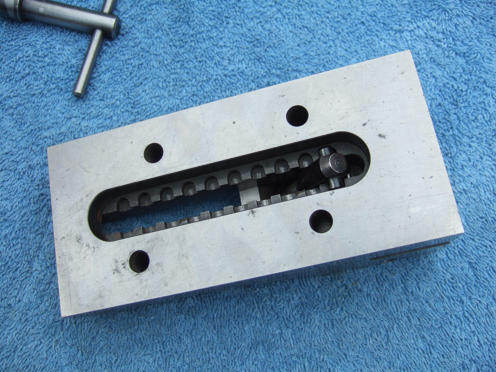 HERMANN SCHMIDT USED V0-4 GRIND VISE W/WRENCH TOOLMAKER MACHINIST INSPECTION #H