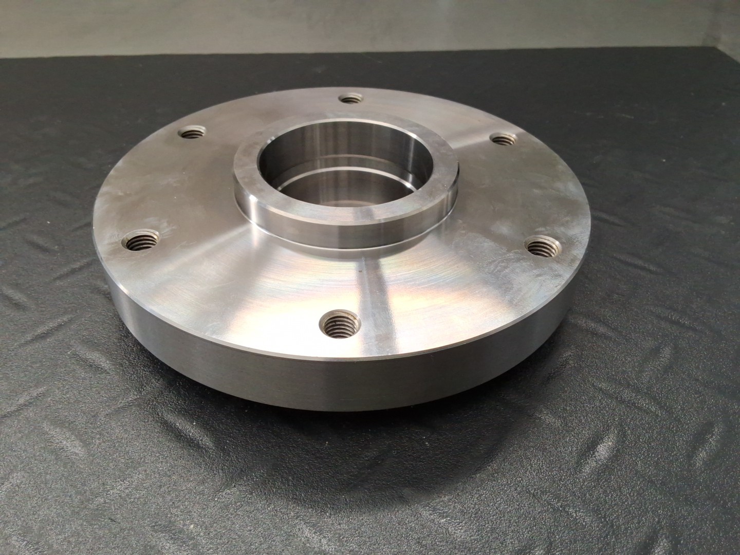 Buck Chuck 6″ Adapter Plate 4° Taper A6-4DEG for Hardinge 4 Degree Taper Lathe
