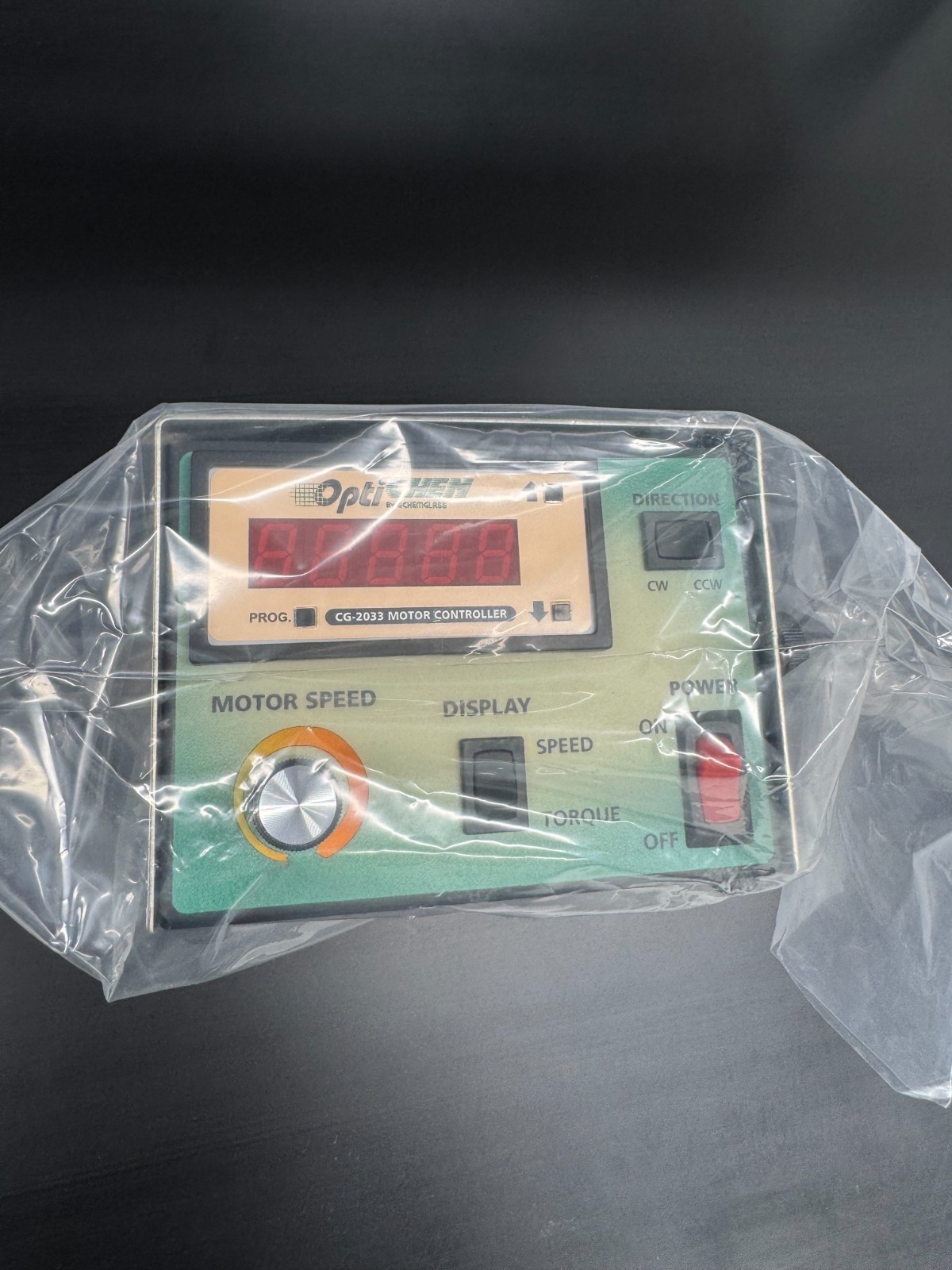 Chemglass OptiChem CG-2033 Motor Controller / NEW