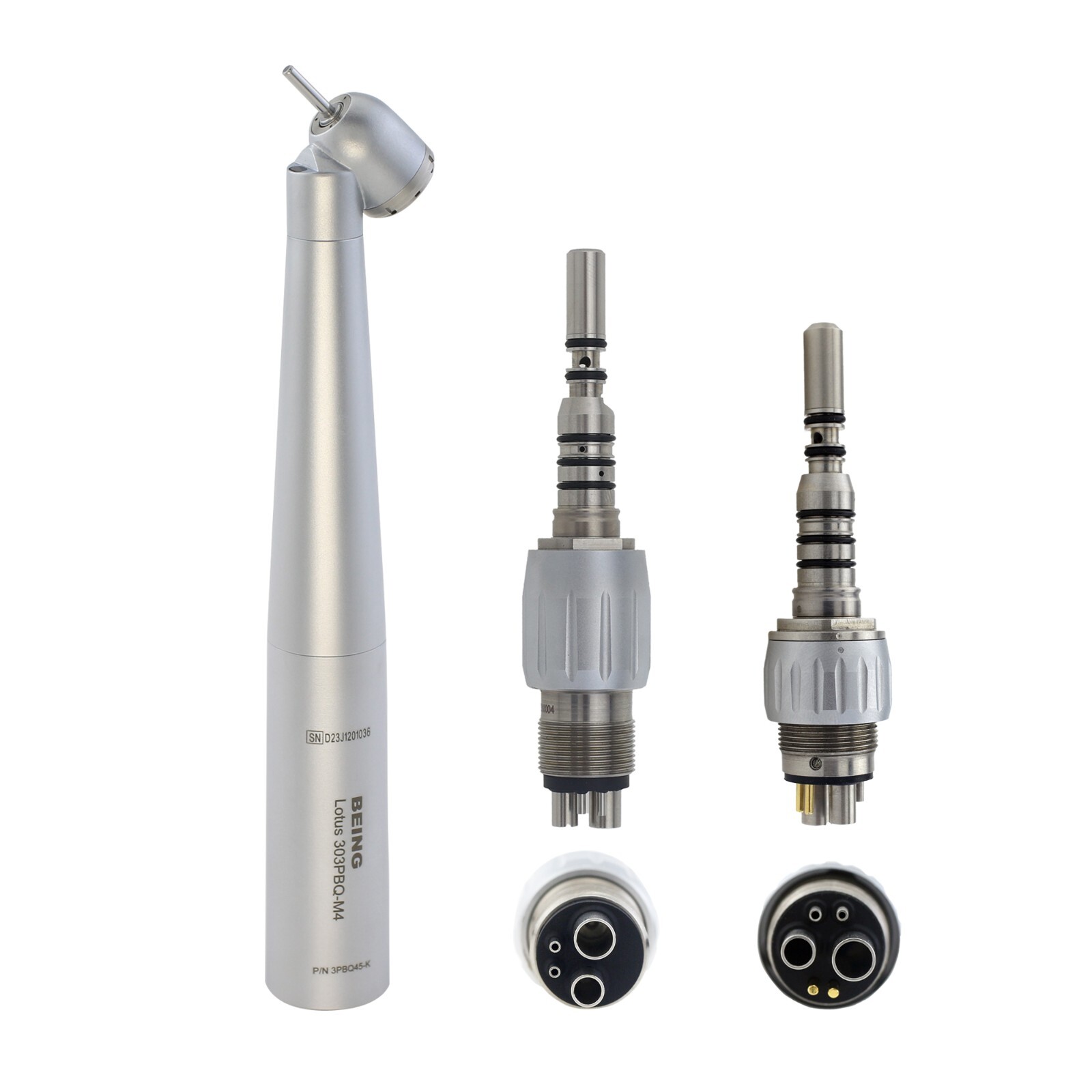 BEING Dental 45 Degree Angle Surgical Handpiece KaVo NSK Coupler 4 Hole 6 Pin
