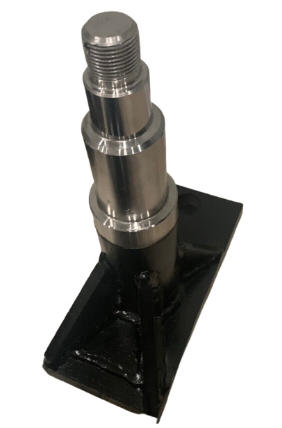 8 x 6.5 Lug Bolt On Wheels for shipping Container Hub and Spindle Kit 8000LB NEW