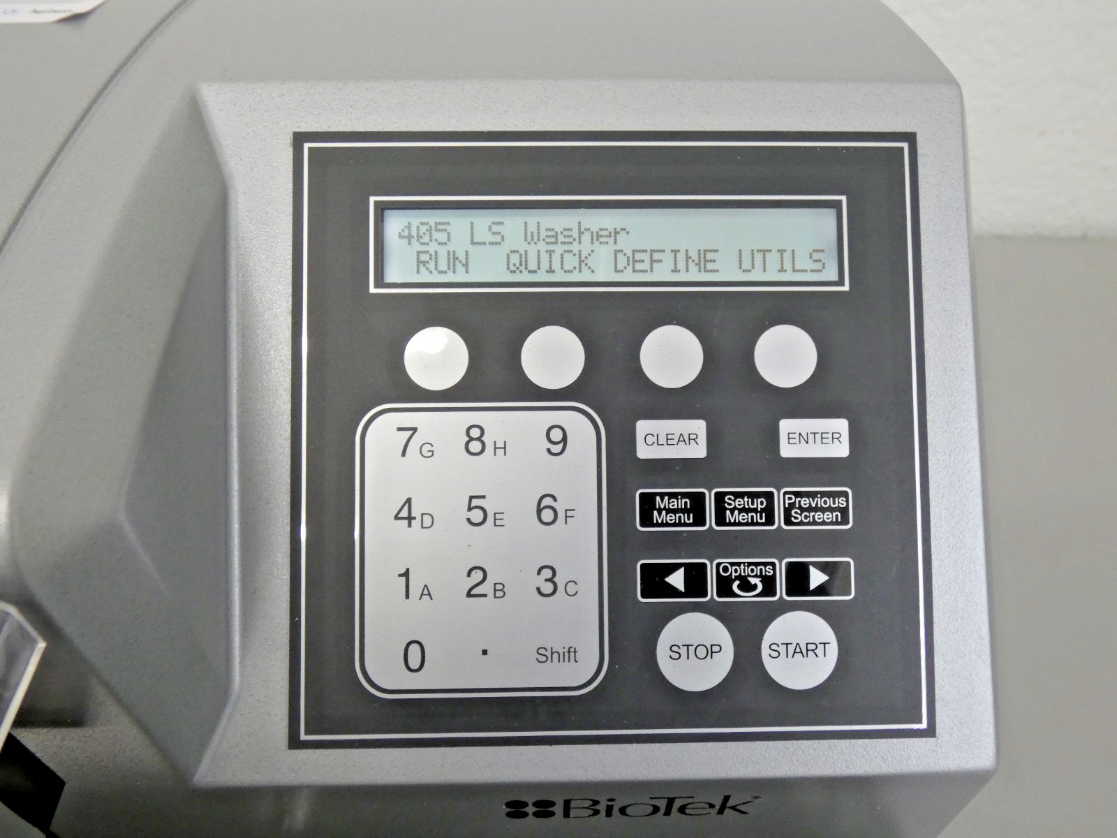 Biotek ELx405LSRS Microplate Washer w/ Magnetic Plate Carrier