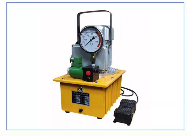 Electric Pump Station Solenoid Valve with Foot-Operated Hydraulic Press