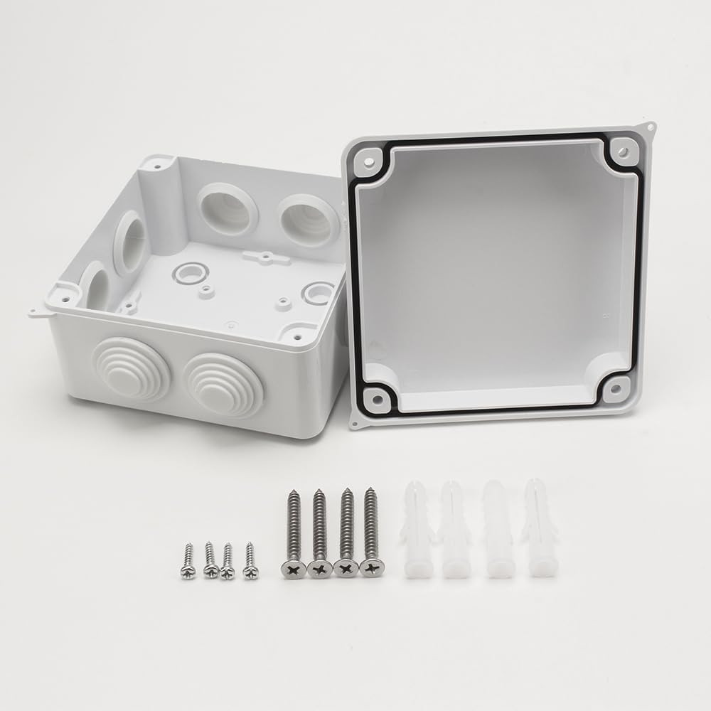 Electrical Junction Box IP65 Dustproof Waterproof ABS Plastic Project Enclosure