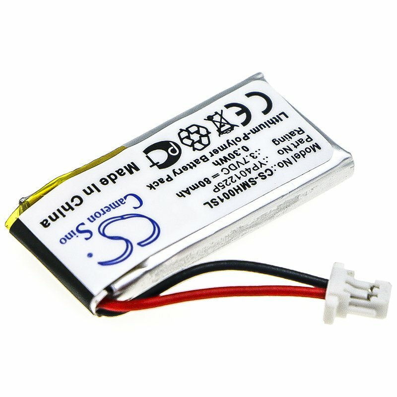 Li-Polymer 80mAh Battery for Sena SC-HR01,10U-HR-01,10U-AR-01,P/N:YP401225P