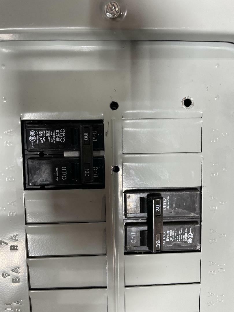 100 Amp Eaton or Siemans or ITE Generator Interlock #WR 78