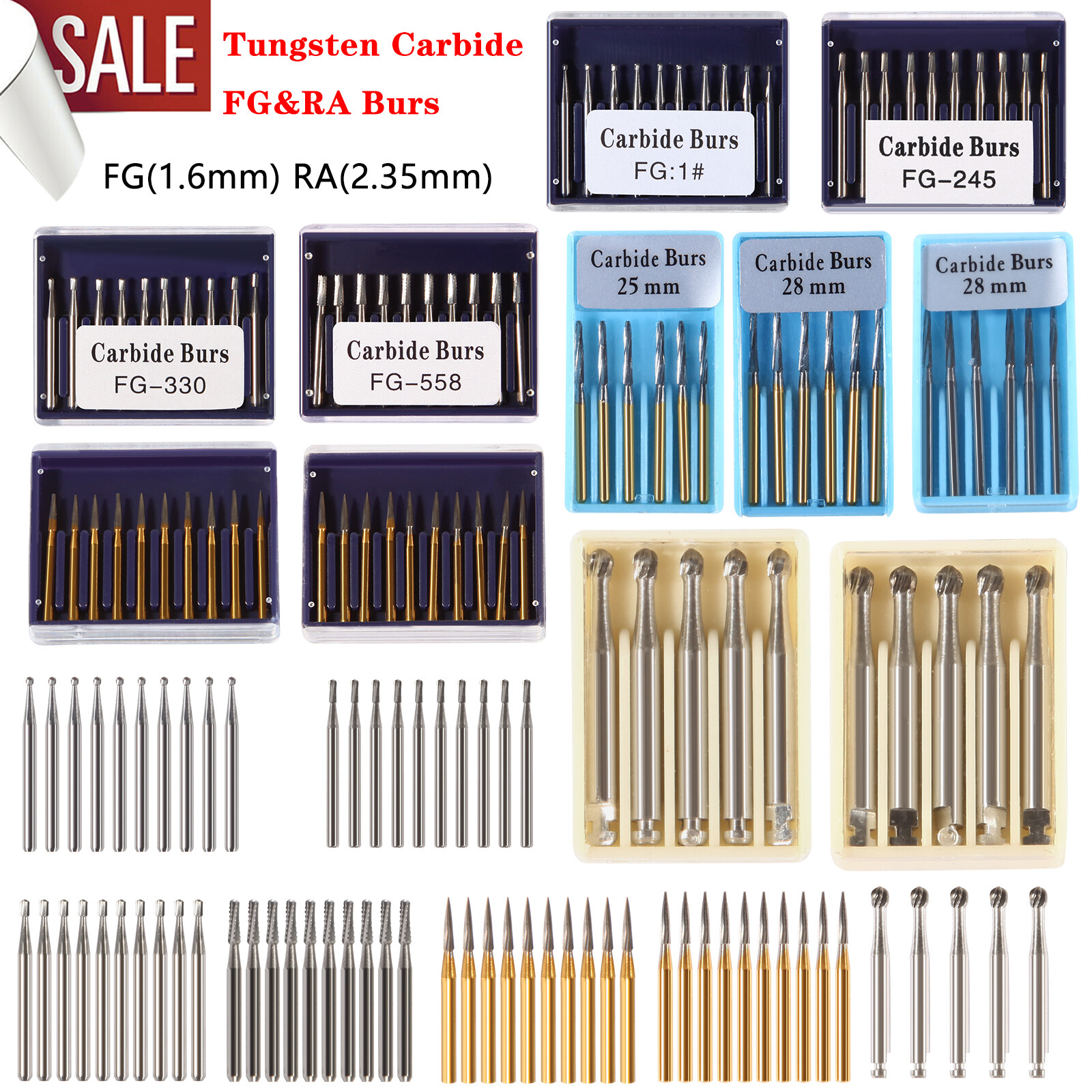 Dental Surgical/ Tungsten Carbide Burs Endo Bur For High Low Speed Handpiece VIP