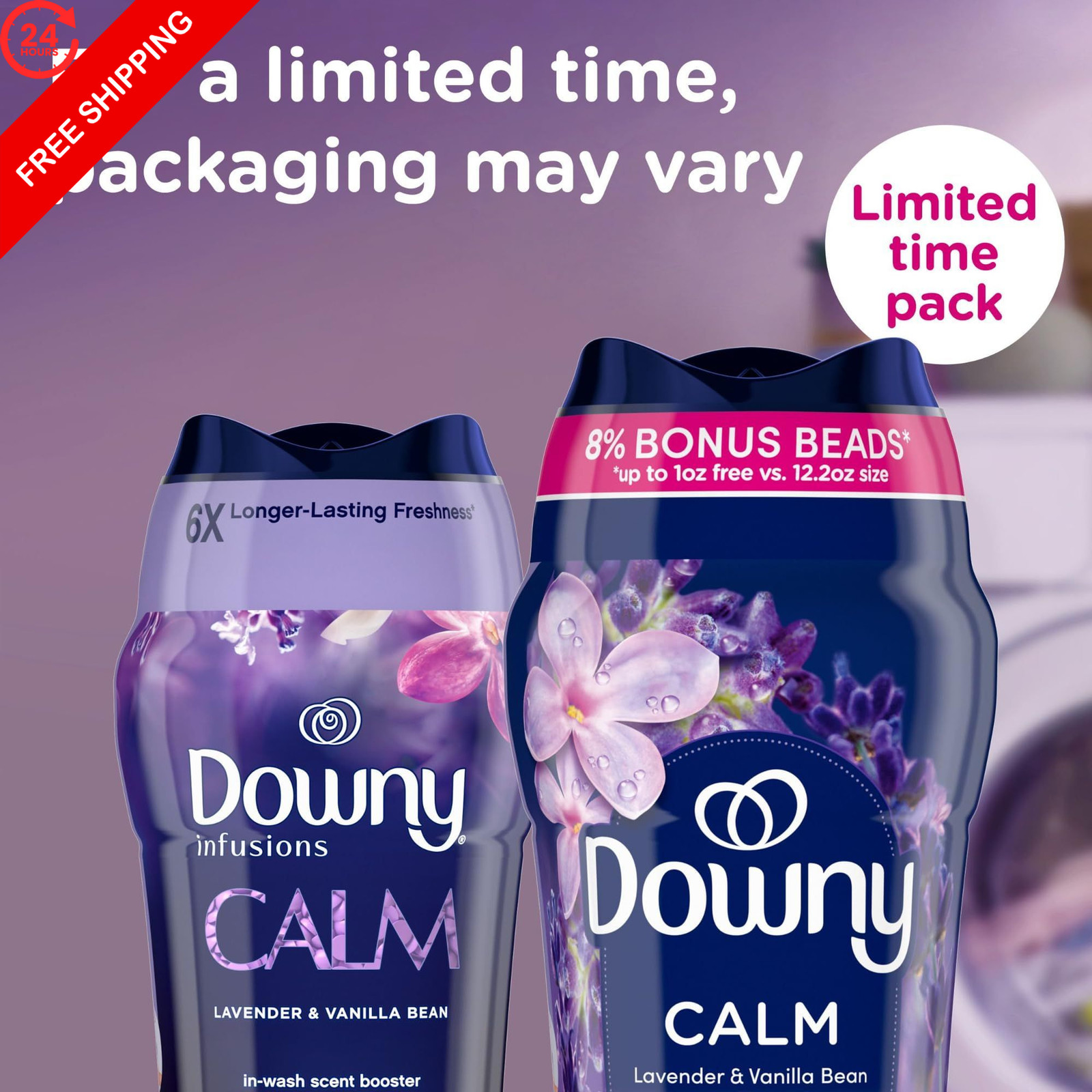 Downy Calm In-Wash Laundry Scent Booster Beads, 12.2 Ounce (Pack of 1)