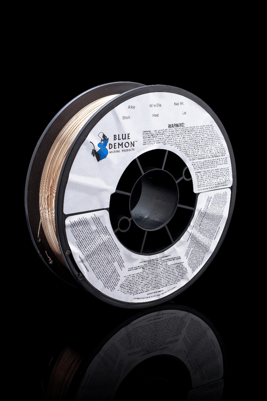 ERCuSi-A .045 Silicon Bronze 11 Lb MIG Spool Welding Wire Blue Demon