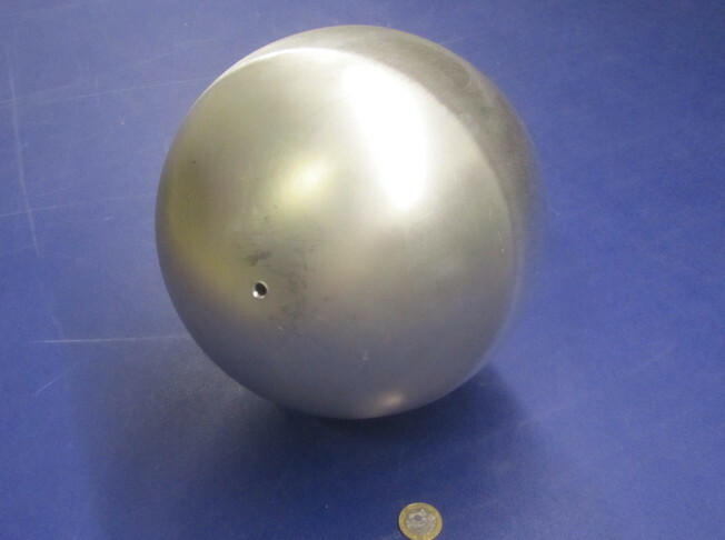 3003 Aluminum Hollow Sphere / Balls 8.00″ Diameter, 1 Pieces