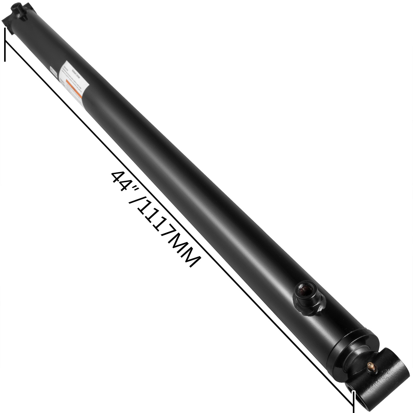 Uimoso 2 x 36 Inch Hydraulic Cylinder, Double Acting, Welded Design, Cross Tube
