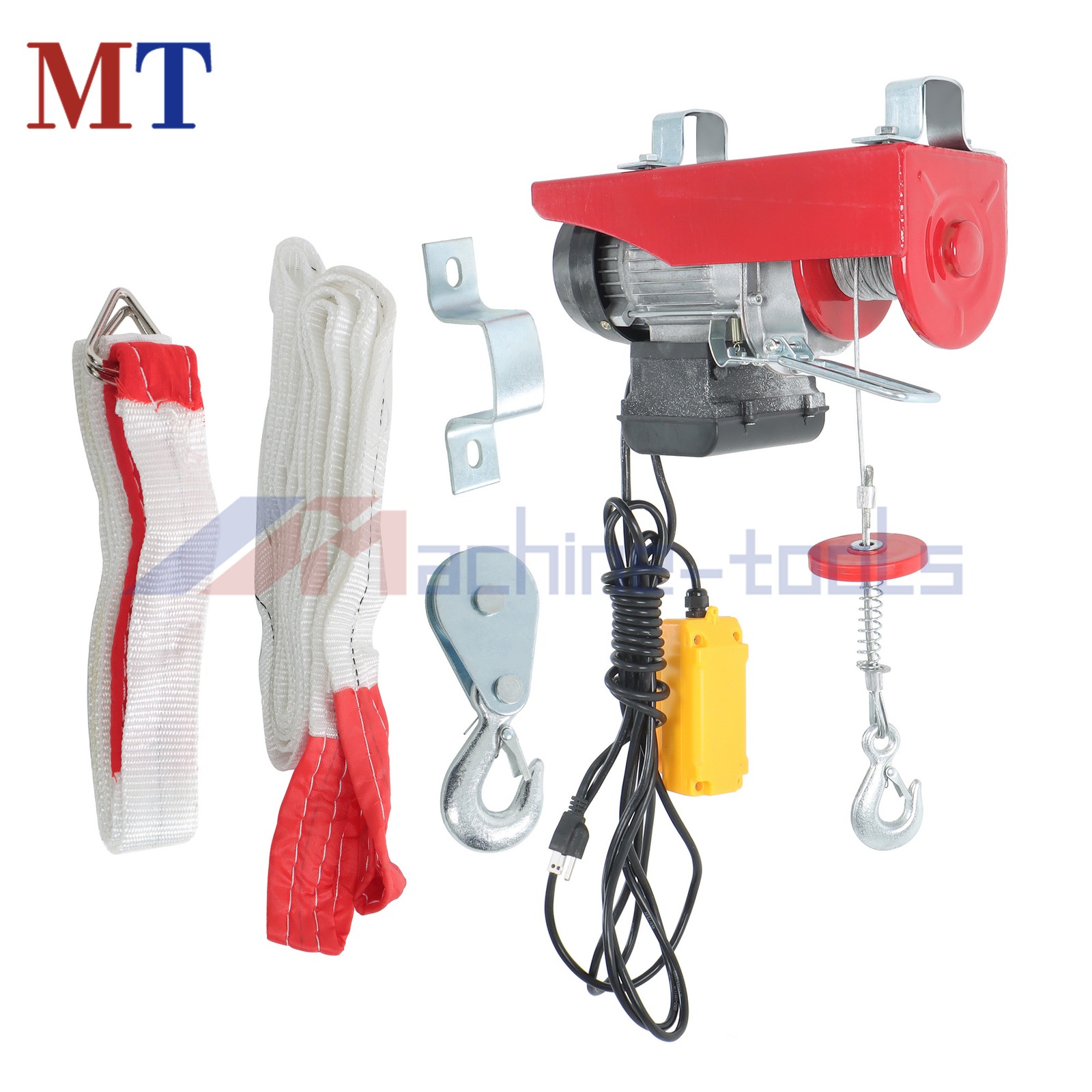 440lbs/200kg Electric Hoist 110V Electric Winch 40ft Lifting Garage Lift Hoist