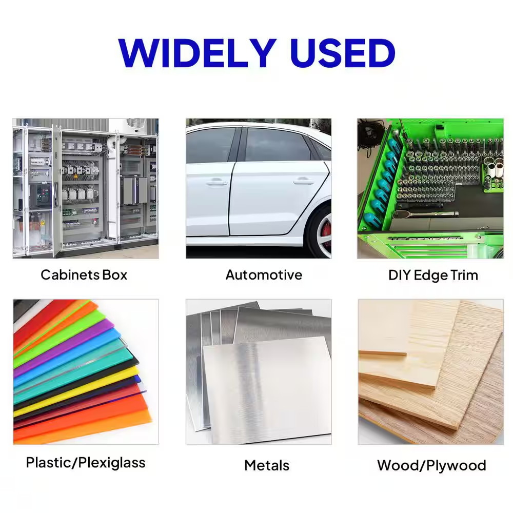 120 In. X 10 Ft. X 0.5 In. X 1 In. Flexible, Durable, Easy to Install, Black wit