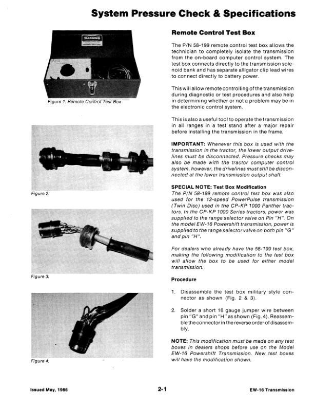 Case IH 1000, 9110, 9130, 9150, 9170, 9180, 9190 Tractor Repair Service Manual