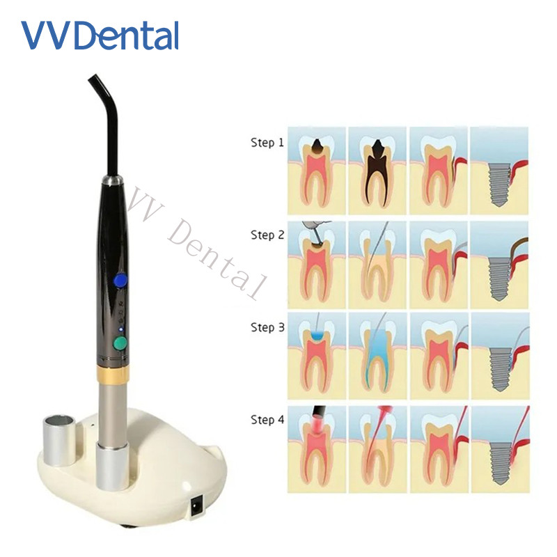 Dental Diode Laser System Cordless Wireless laser Pen soft tissue Perio Endo