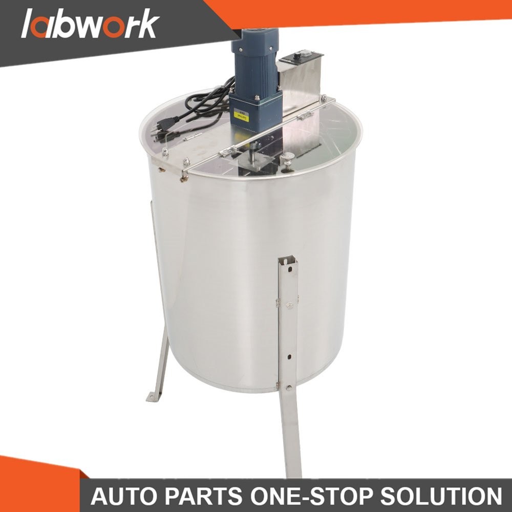 Labwork Stainless Steel Electric Honey Extractor Beekeeping Equipment 4/8 Frames