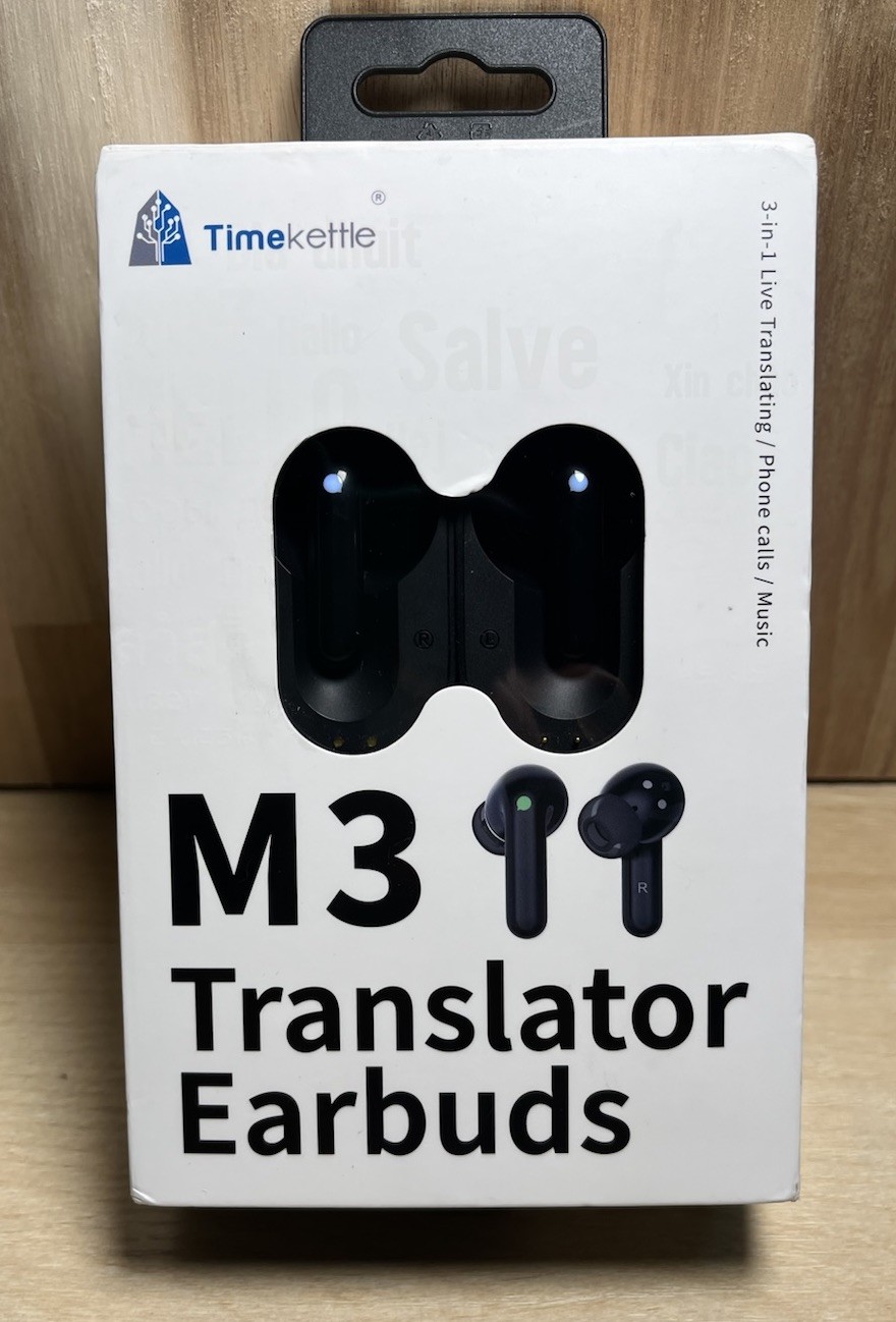 Timekettle M3 Language Translator Earbuds Headphones Two-Way Device 40 Languages
