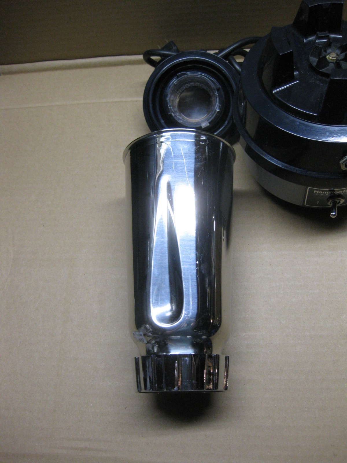 Hamilton Beach Commercial Bar Mixer Blender Black/Silver 909 PLEASE READ