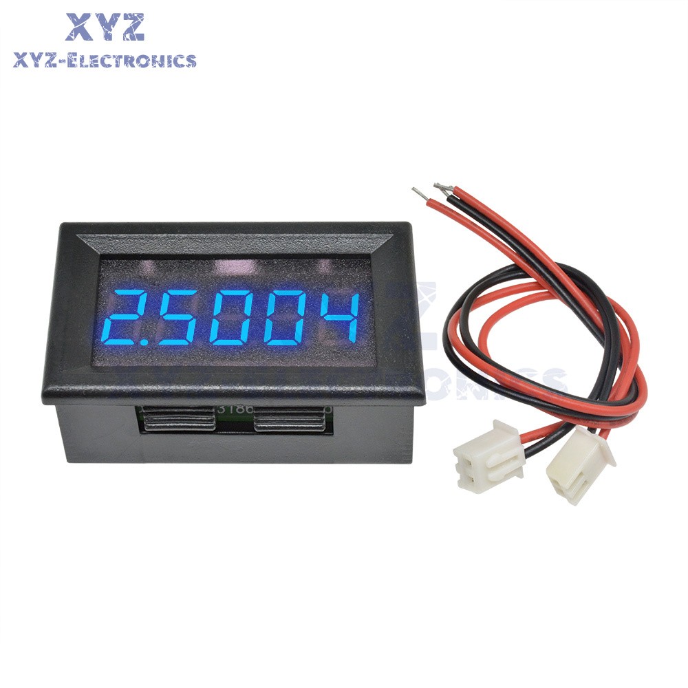 DC 0-4.3000-33.000V 5 Digit LED Digital Voltage Panel Meter Voltmeter Red Blue