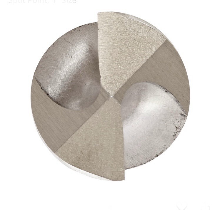 Chicago-Latrobe 1” Drill Bit, 118 Degree Split Point, 190C Cobalt Steel
