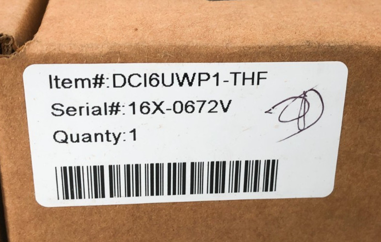 New VICI Valco DCI6UWP1-THF Internal Volume Valve 6-Port 2-Pos 1/16″ 150psi