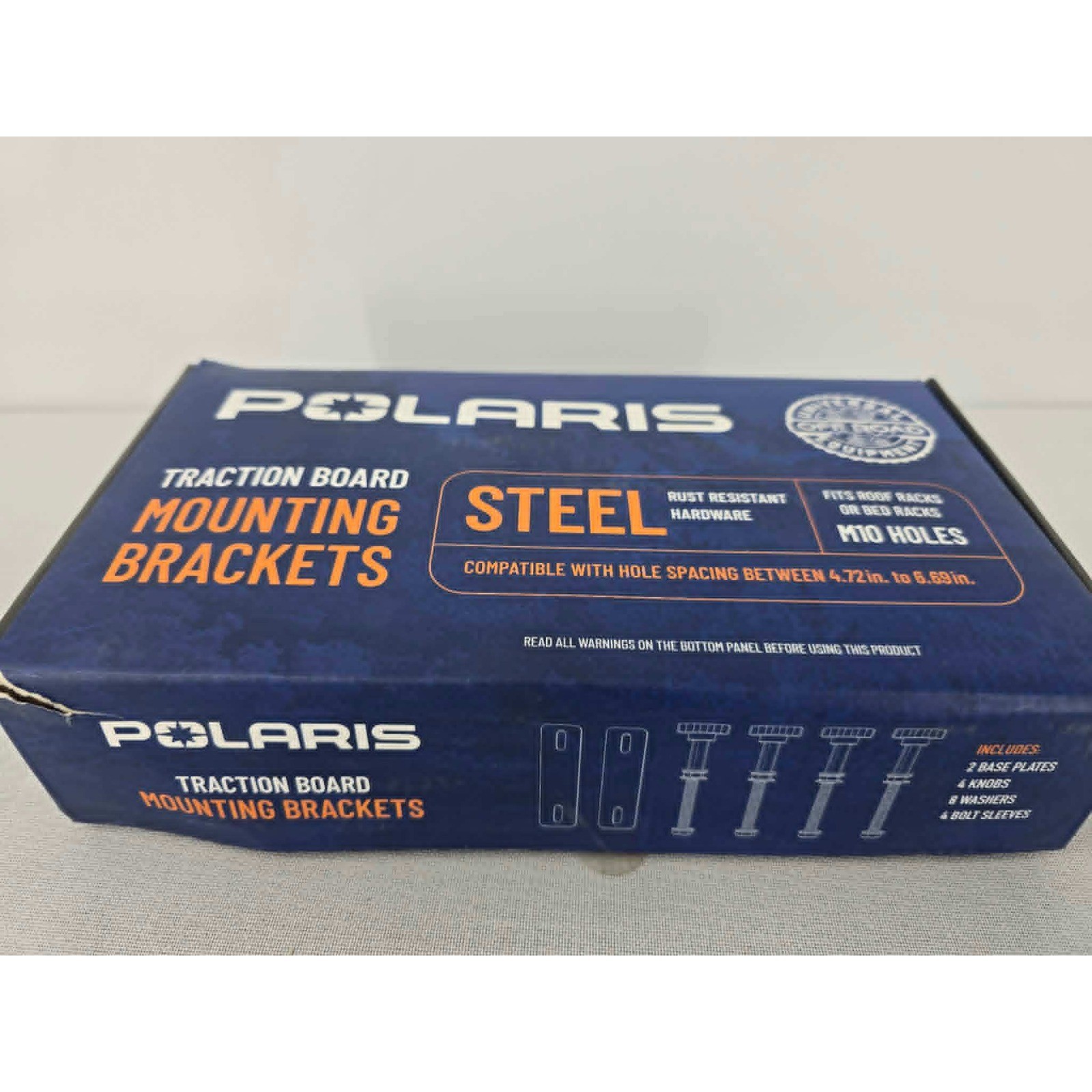 Polaris Steel Traction Board Mounting Brackets Universal Off Road HE-PLS018 New