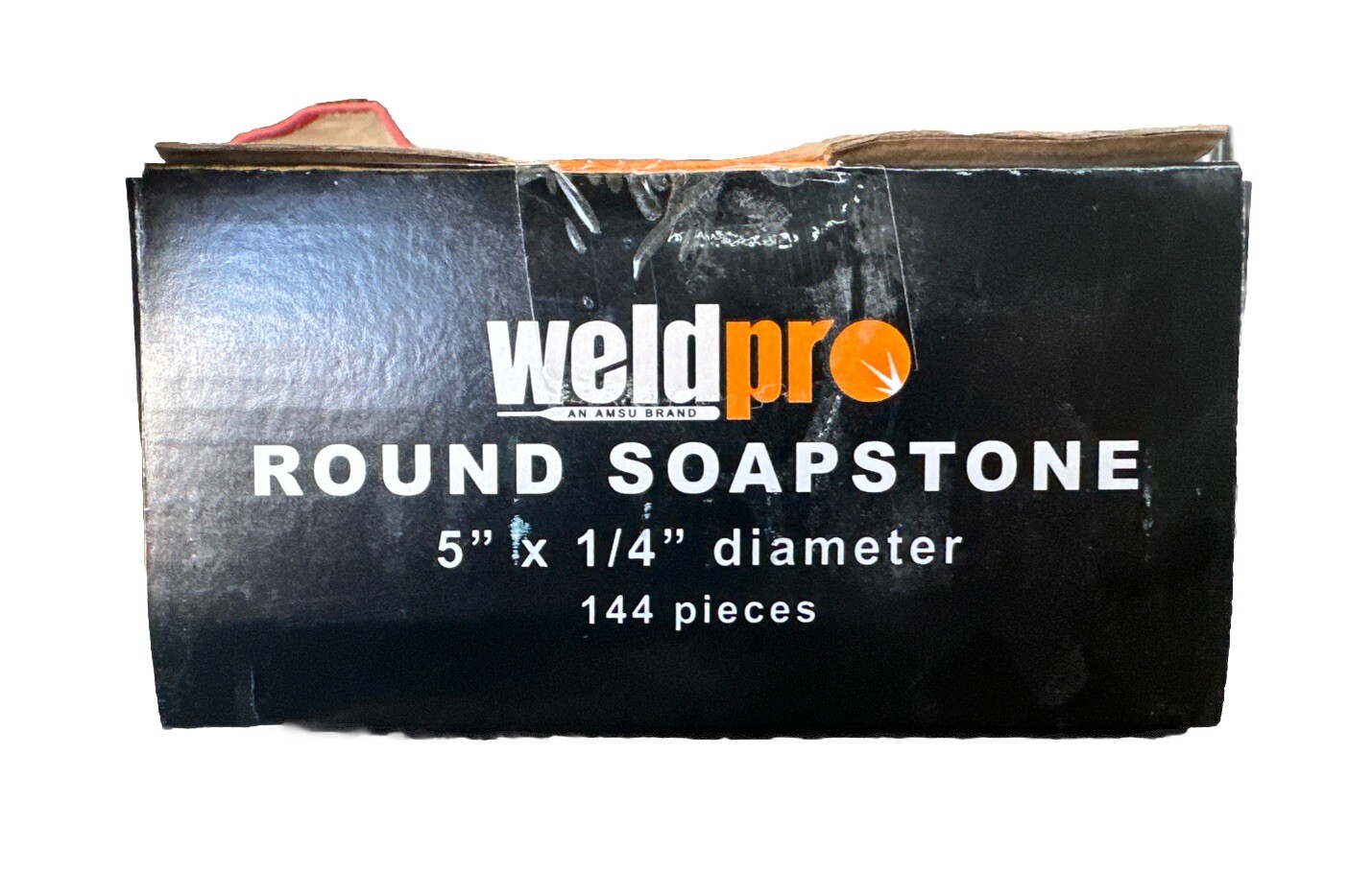 WeldPro Round Soapstone 144 pcs of Steel Marking 1/4 x 5 in Long