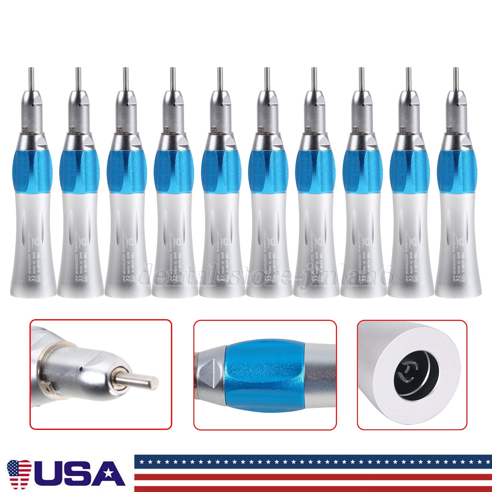 Yabangbang Dental Straight Nosecone Slow Low Speed Handpiece