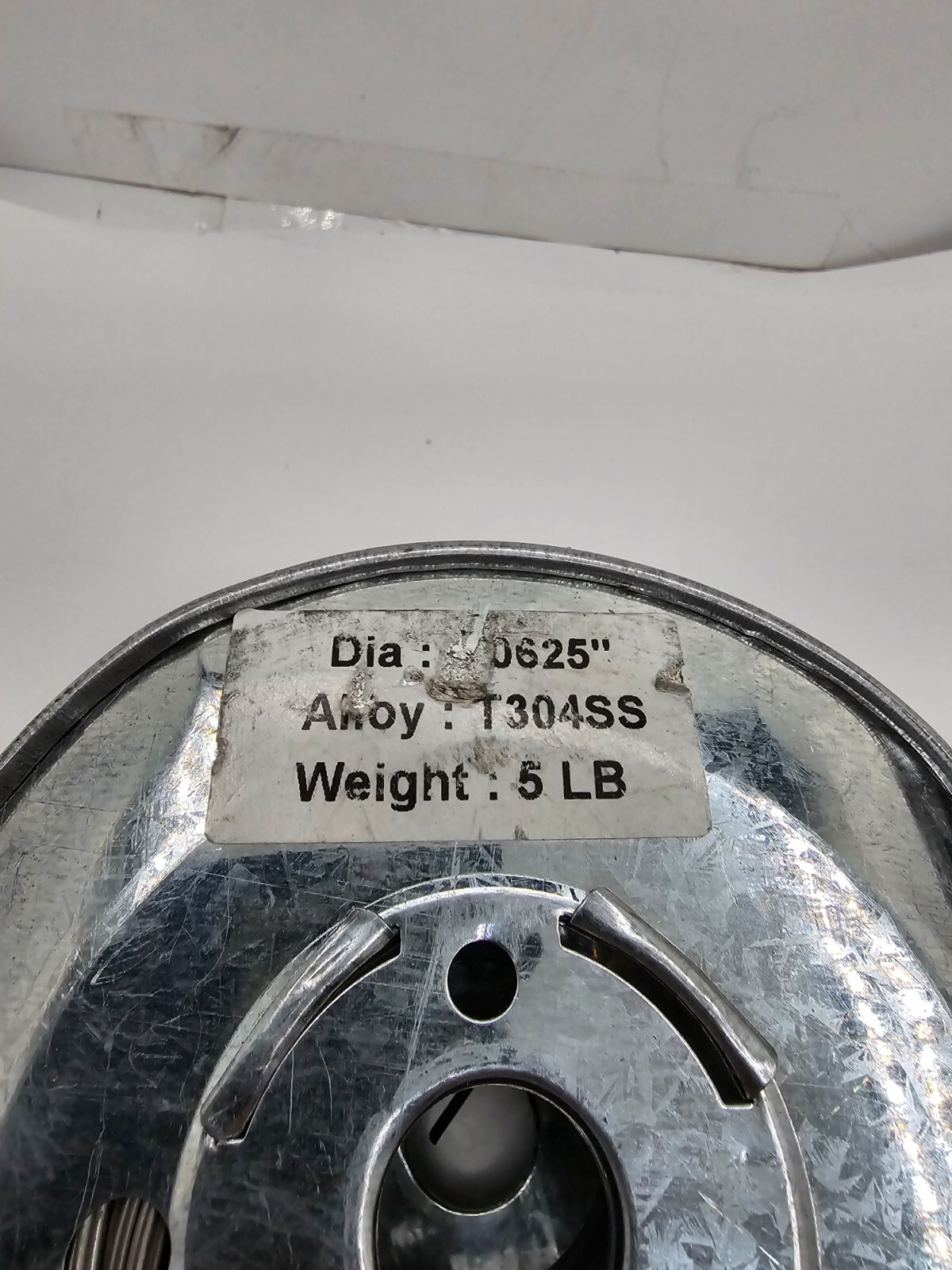ALLOY T304SS DIA 0.0625″ WEIGHT 5 LB Silver
