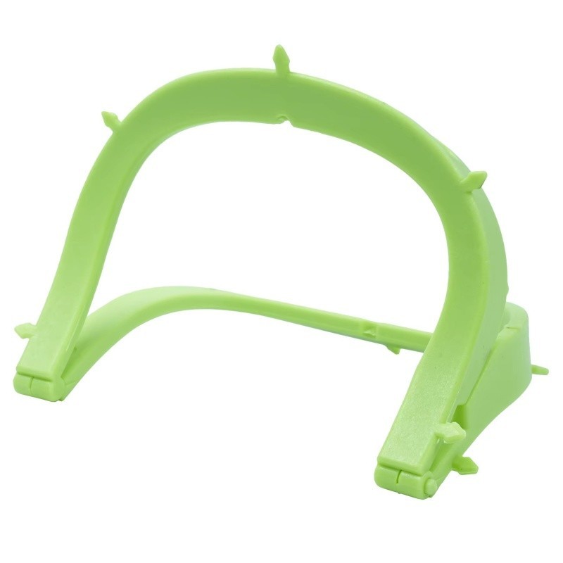 10pcs Dental Foldable Bracket Frame Plastic Rubber Dam Sheet Oral Barrier Tool