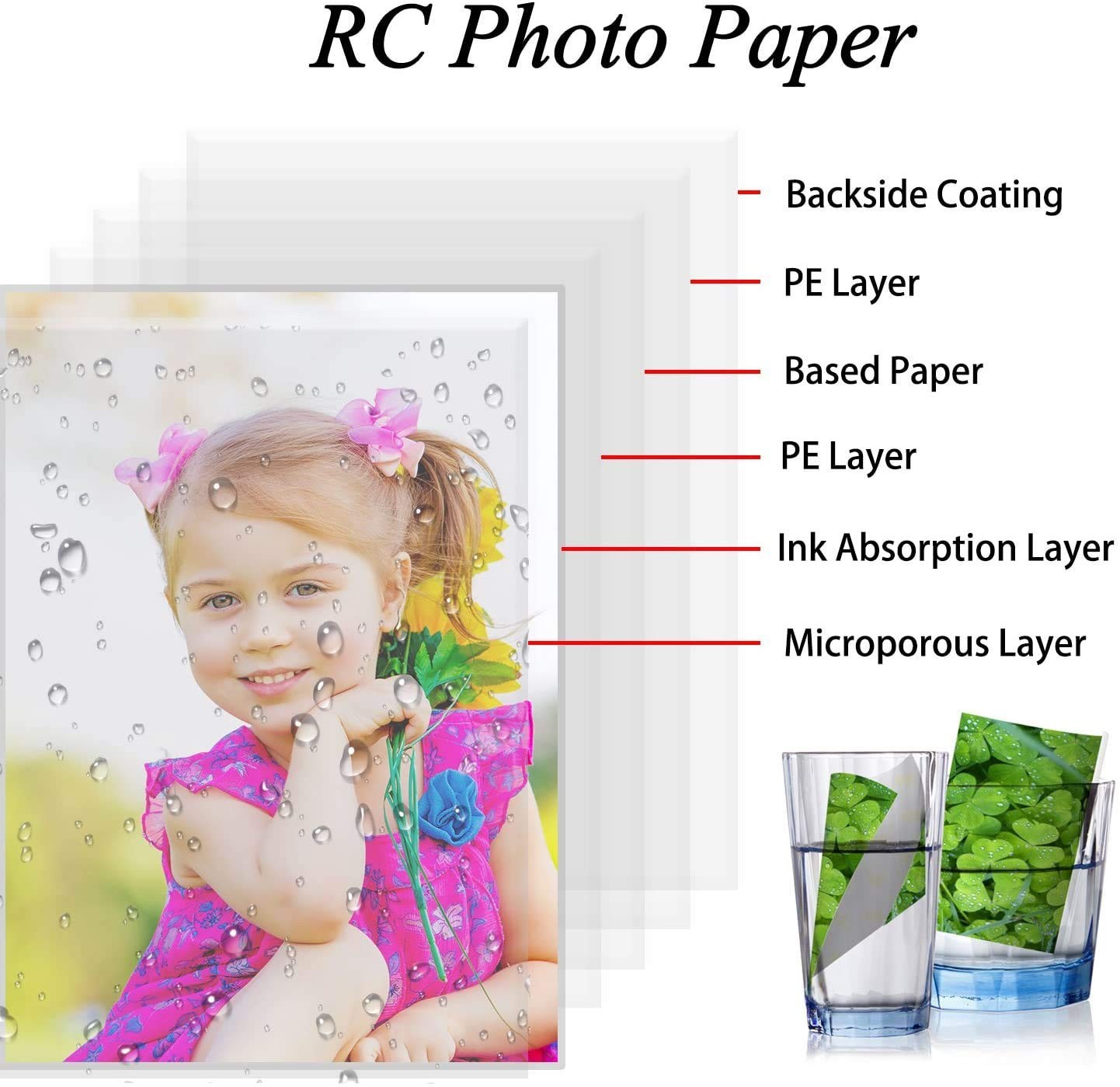 Koala Ultra Premium Photo Paper 8.5 x 11 In Satin 8.5″x11″, White