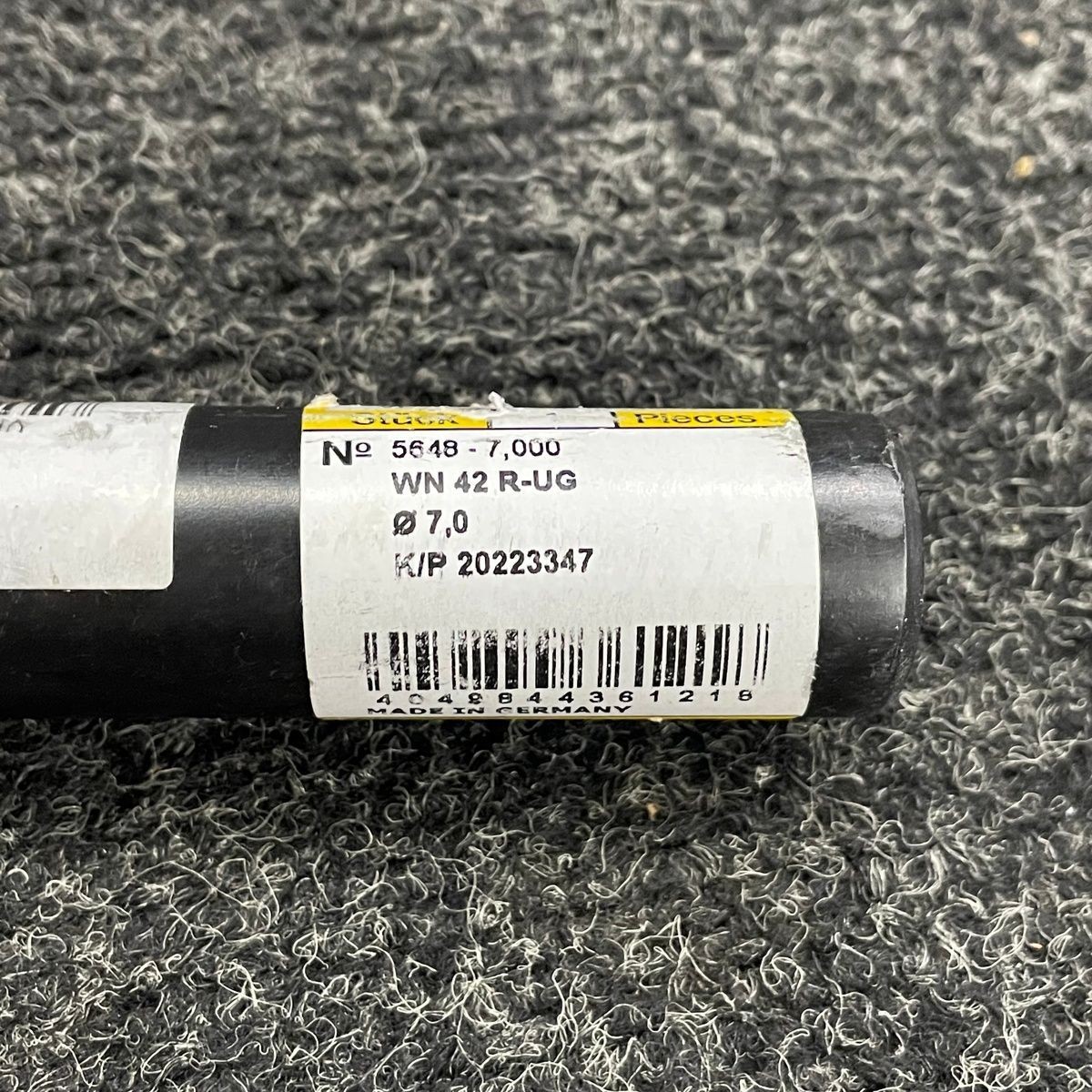 GUHRING Single-Fluted Gun Drill Ø 7.000 mm, 75xD, Company Std. / Solid Carbide*