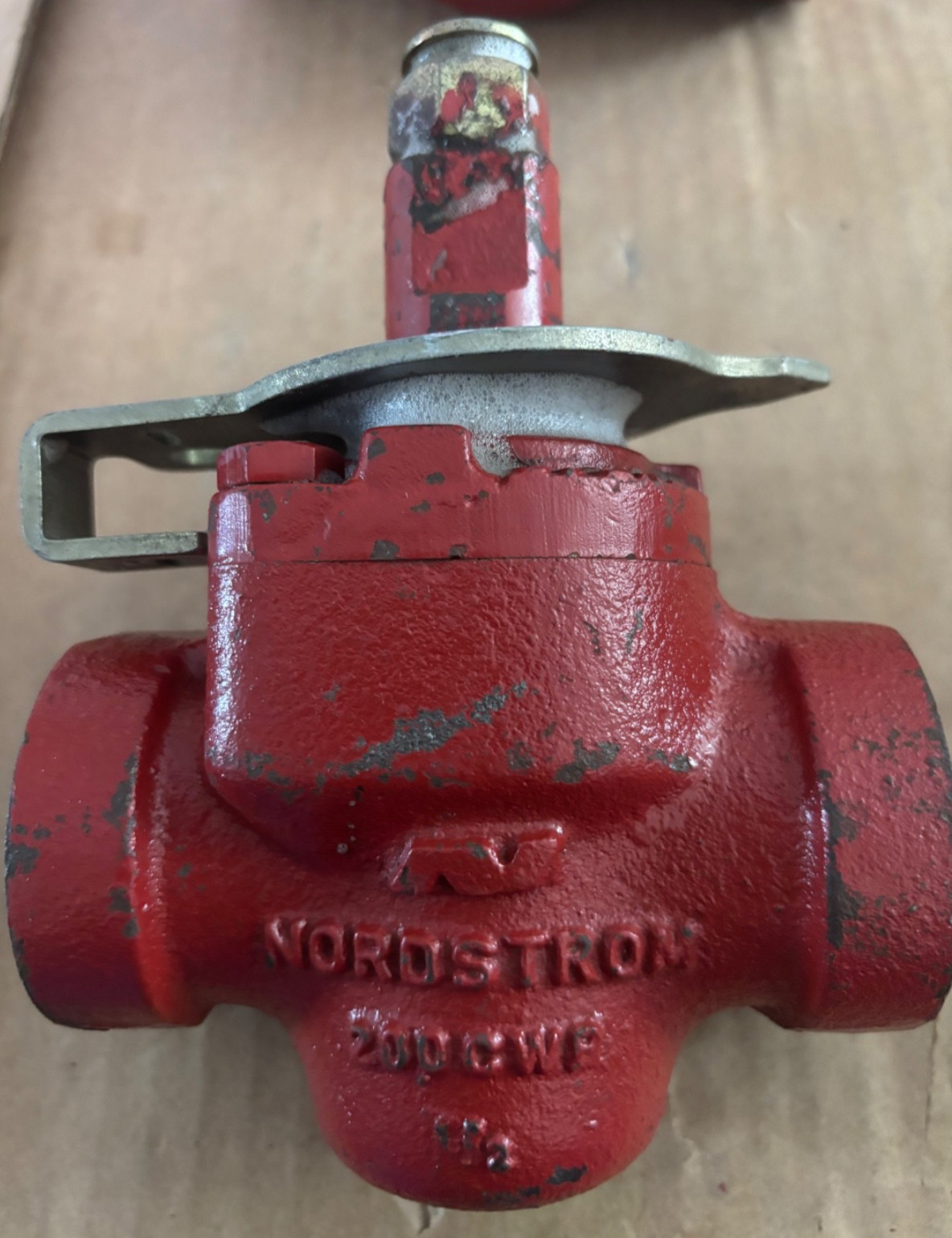 1/2” * NORDSTROM THREAD PLUG VALVE 200CWP 200 CWP FIG. B 142 fast shipping