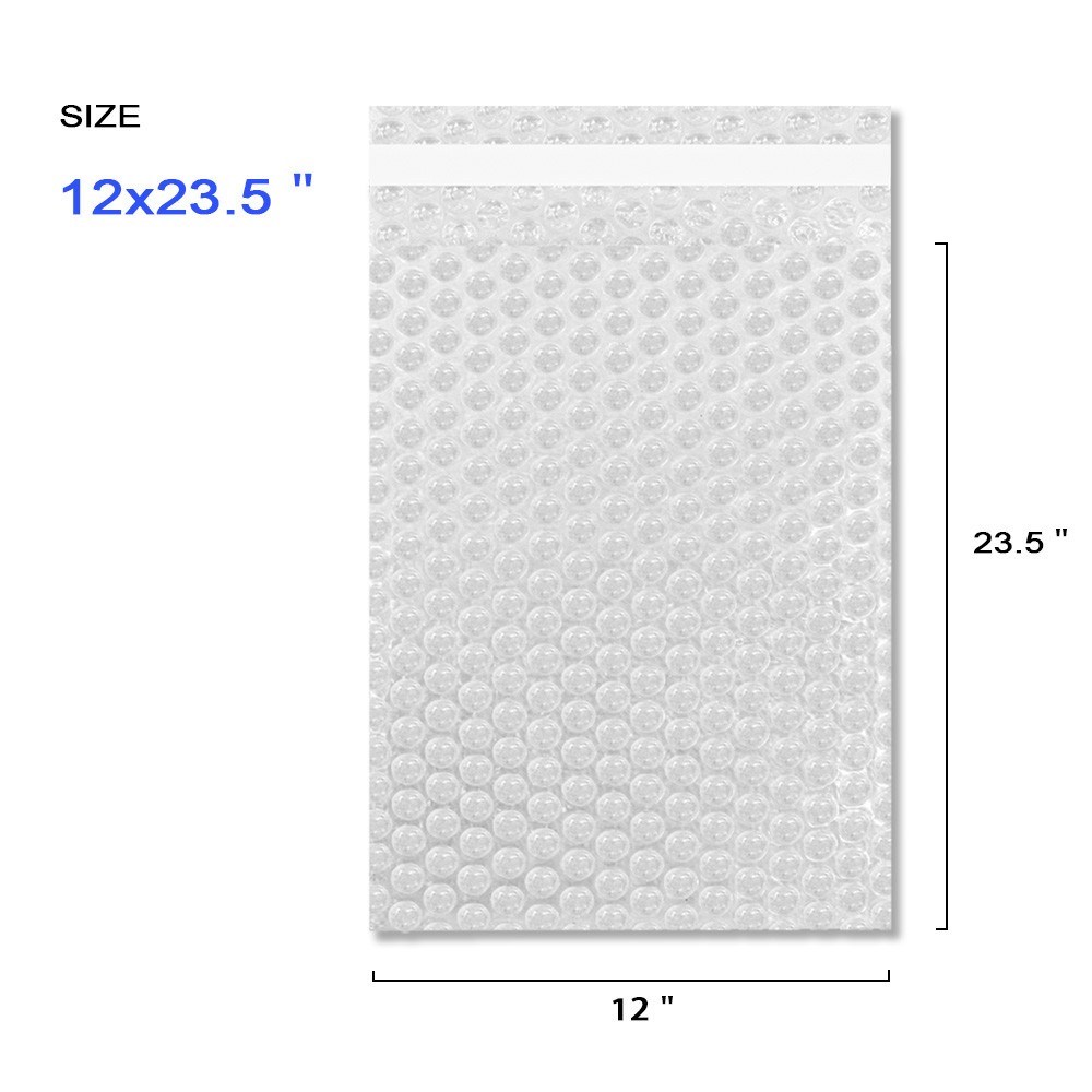 Any Size Bubble Out Pouches Protective Wrap Self Seal Pouches Made In USA