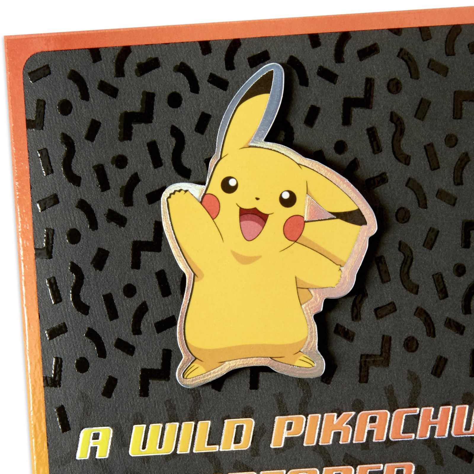 Hallmark Pokémon Birthday Card (Wild 5 inches x 7.2 inches, Wild Pikachu