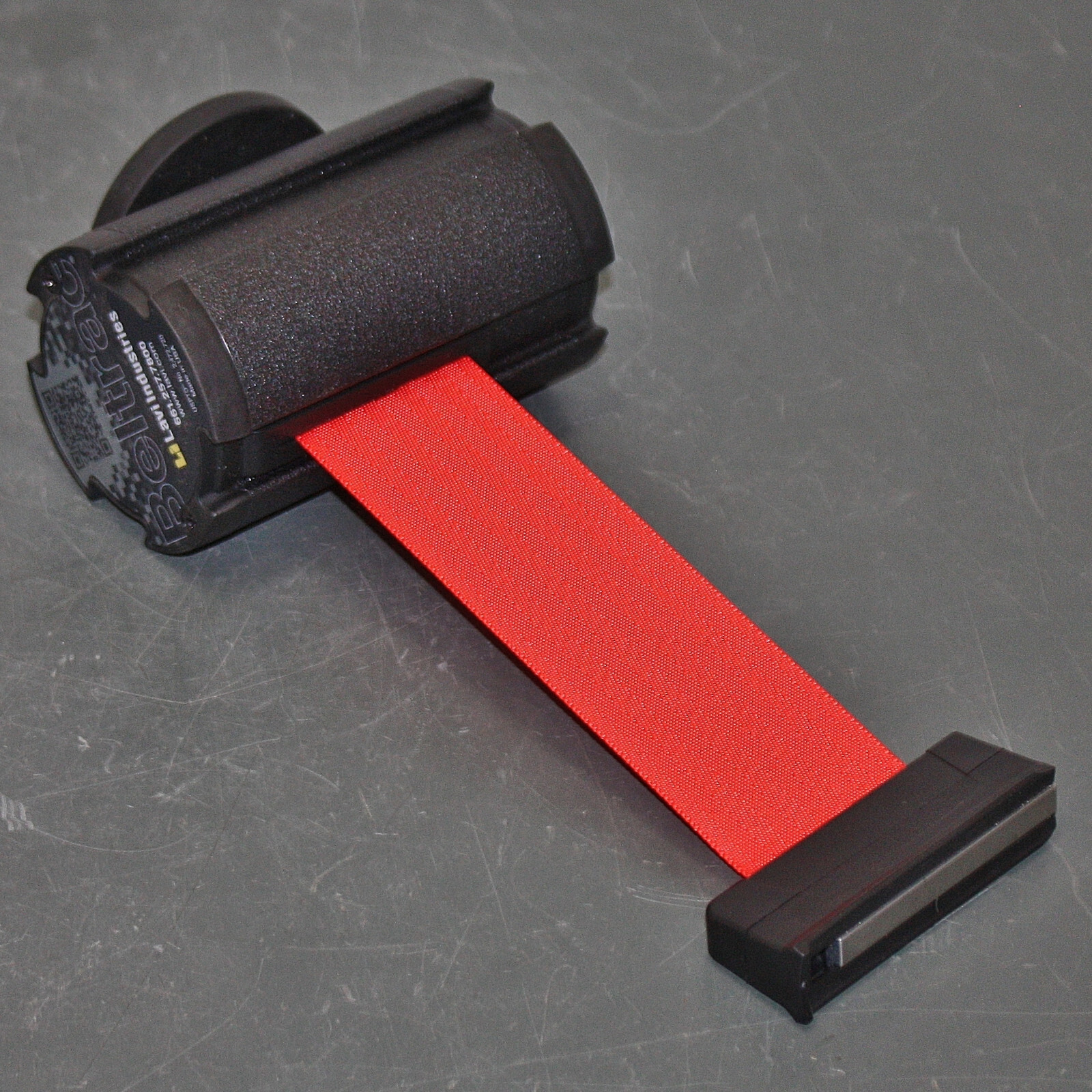 Lavi Retractable Belt Barrier 50-3010MG/WB/RD, Magnet, 10ft, No Pattern, Red