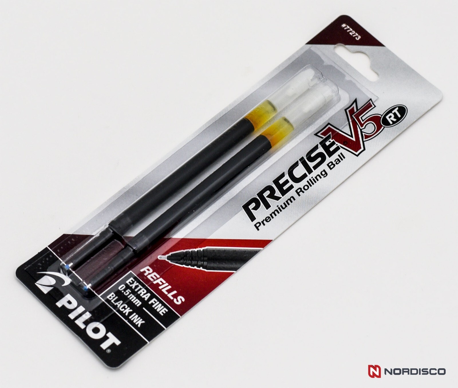 Pilot Precise V5 RT refills 77273, Black Ink 0.5mm Extra Fine 6 Packs of Refills