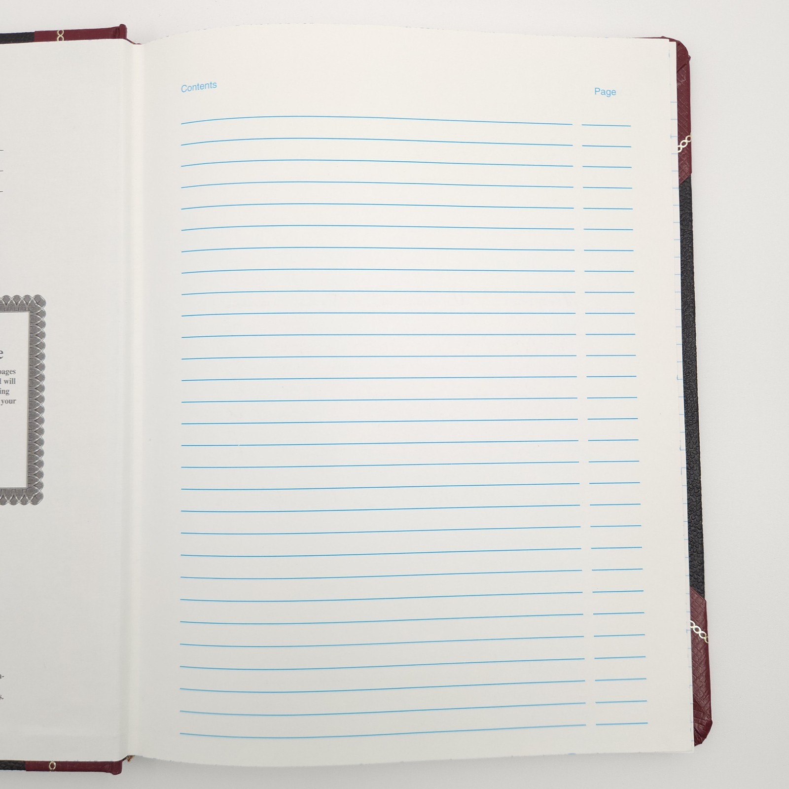 Boorum Pease Log Book G21 150-R Black Red Hardcover Ruled Journal Record Canada
