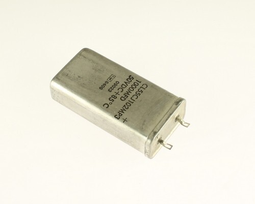 CL55CJ102MP3 1000mfd 50V DC Hermetically Sealed Wet Tantalum Capacitor 1000uF