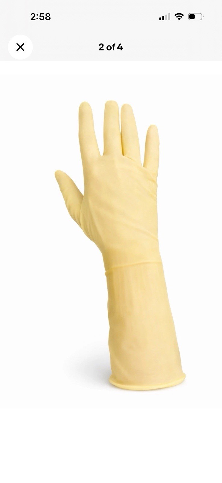 Cardinal Health Protexis PI Micro Surgical Gloves Size 8 Sterile Box of 50 Pairs