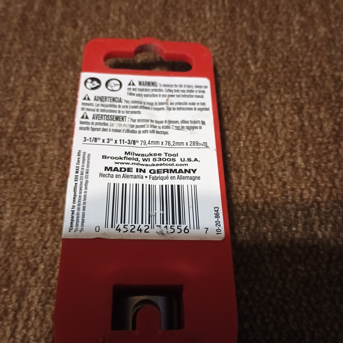 Milwaukee ‎48-20-5420 SDS-Max Core Bit – ‎48-20-5420 *Great* FREE SHIPPING