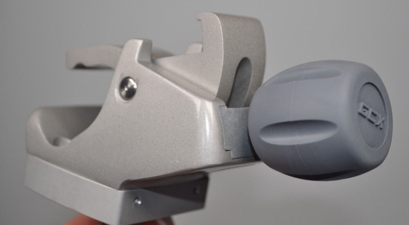 NEW GCX PRC-0001-01 Post Rail Clamp For 10 x 25mm with Ball Joint Swivel Adapter