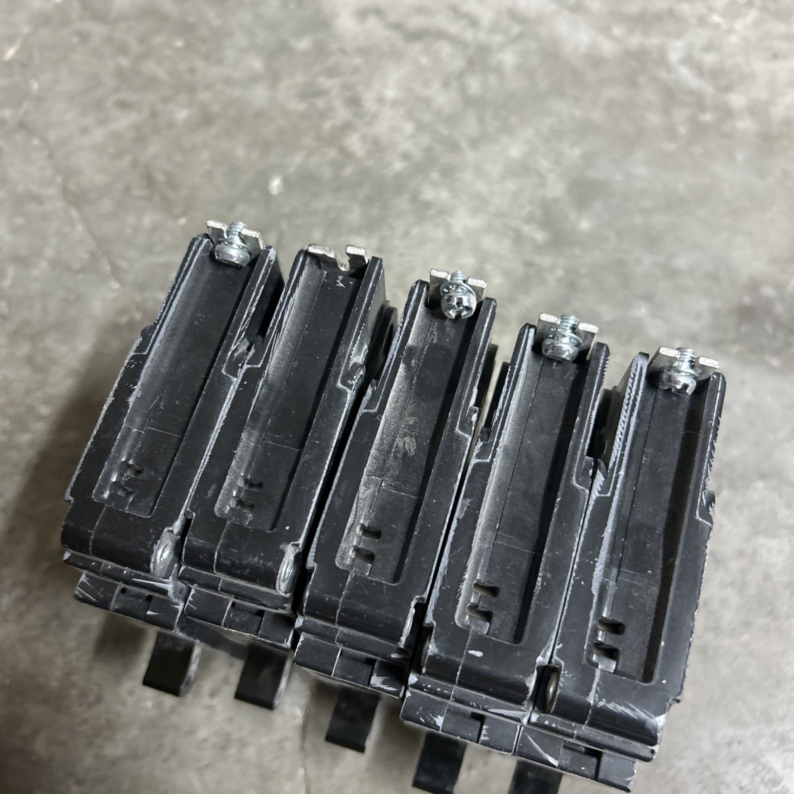 Square D EDB14020 20A 120-277V 1P Bolt On Breaker Lot