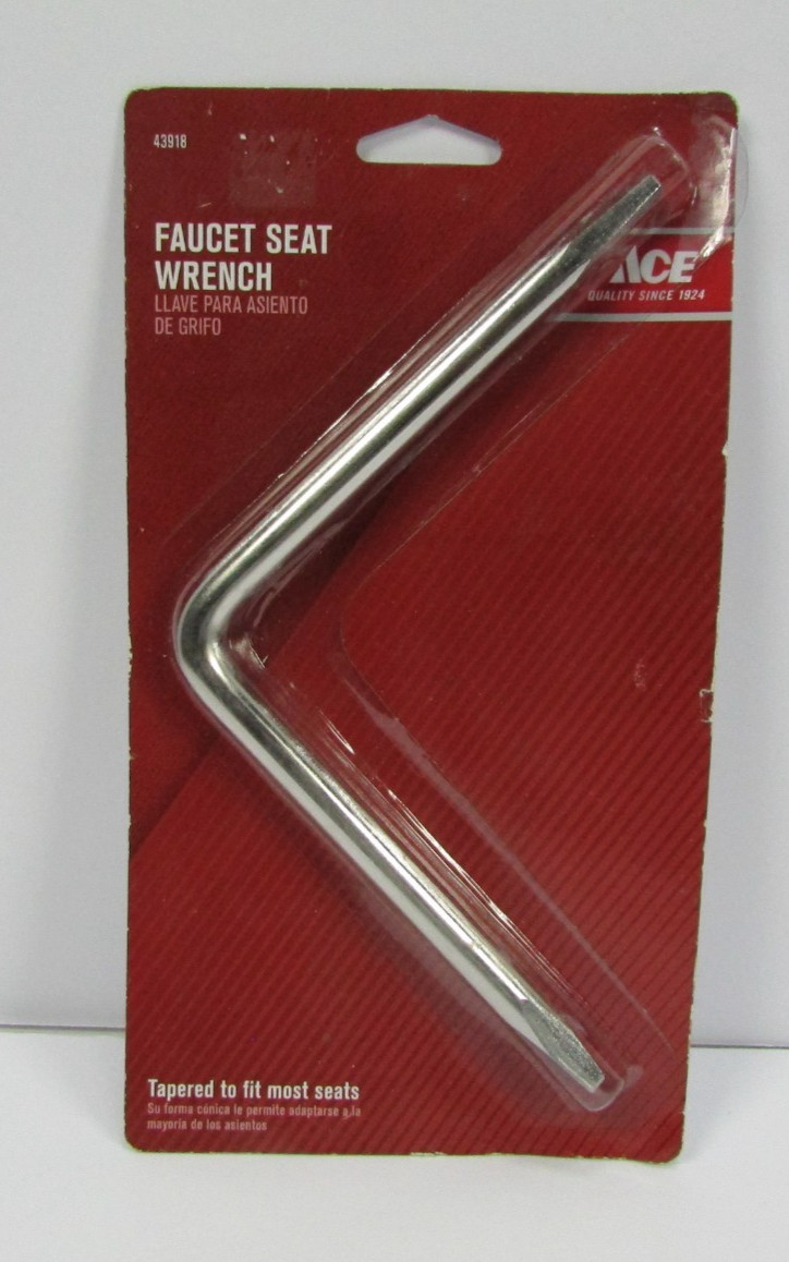 Ace Faucet Seat Wrench Tapered Universal Plumbing Hand Tool Model 43918 New
